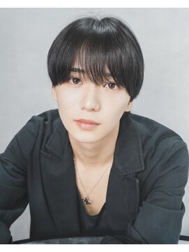 セリ(ceri) メンズカットメンズヘアシースルーマッシュダウンパーマ