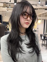 ジアン テラス(GIEN TERRASSE)&nbsp;レイヤーカットハッシュカットハイレイヤー韓国レイヤー/岸本