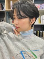 ロンド 表参道店(Lond)&nbsp;オリーブグレー/ショートボブ/ココアベージュ/黒髪/小顔/