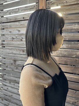 アミリアバイザザ(amiliea by ZA/ZA) フェイスレイヤー×ミディアムボブ