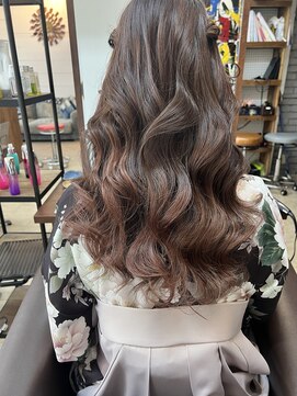 ラブリッシュ(LOVERICHE) 人気　ハーフツインアレンジ♪　【延山styling】