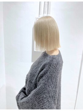 ミュー(Mu) ミルクティーブロンド　ハイトーン