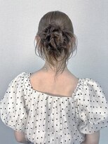 銀座新橋着付けヘアセットサロン［N］&nbsp;カチモリヘア/タイトヘア/結婚式/ヘアセット/銀座/新橋/東京