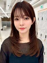 簡単スタイリングで可愛くキマる『初心者向けレイヤーカット』［前髪カット/ダブルカラー/ボブ/韓国］