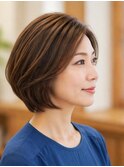 40代50代60代ショート/白髪ぼかし/ハイライト/髪質改善/入間　