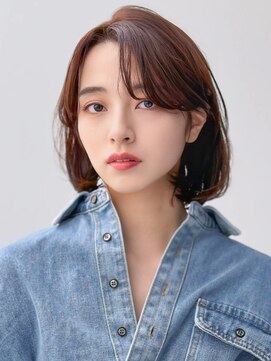 NYLON. 門田店【ナイロン】【8月1日オープン（予定）】 《NYLON.》くびレイヤーボブルフネビージュ小顔