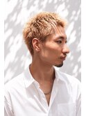 ツーブロックショート