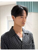 ミーク(meak)&nbsp;顔まわりレイヤー／縮毛矯正/透明感力ラー／堀江/レイヤーカット