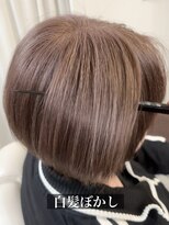 ブリエ(BRiLLER)&nbsp;白髪ぼかし（髪質改善カラー）×細めハイライト