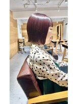 アーティクル(Article) 【Article 二子玉川】30代40代艶感ボルドーボブ