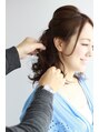 ソードリーフ ヘアーアンドスパ 鶴見店(swordlief hair&spa) 巻き髪やわらかハーフスタイル