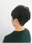 奥行きショート　ジェンダーレス