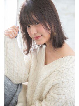 ジョエミバイアンアミ(joemi by Un ami) 切りっぱなしボブディ☆　　新宿joemi　　赤羽麻希