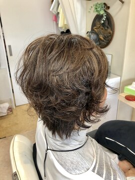 ラウズ(rouse) カット+カラー+グローバルトリートメントスパ