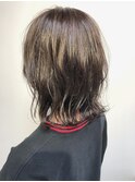 【担当JUN 】伸ばしかけx黒髪xヘルシーレイヤーx無造作カール#1