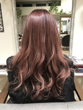 ヘアーデザイン シュシュ(hair design Chou Chou by Yone) ピンクベージュ♪