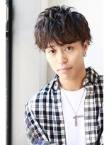 リンネテラス(Lin'ne terrace)&nbsp;無造作と束感が溢れるツーブロック！スリークショート