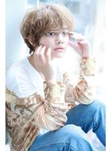 ハイトーンベージュショート【Cloud zero】