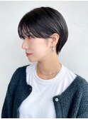 マッシュショート_くすみブルーミニウルフテラコッタ_ba354181