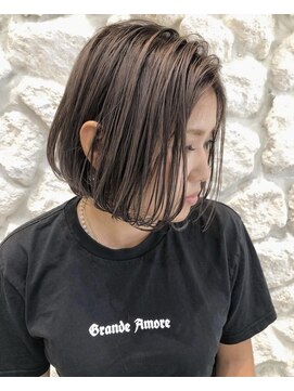 モアナバイヘッドライト 小田原店(Moana by HEADLIGHT) Moana#エアリーボブ#20代30代40代#ベージュ