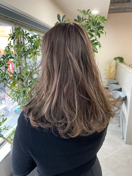 フラッグヘア 新宮店(Flag HAIR) オリーブグレージュ