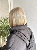 黒髪卒業☆ホワイトベージュ