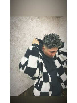 ティーズ バーバー T's BARBER 宮城リョータ風パーマちょい悪バージョン