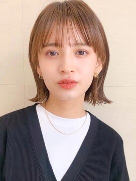 ラフ フロム ガーデン(Laf from GARDEN) 柔らかボブ/大人ガーリー/チョコレート