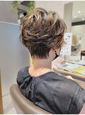 【海浜幕張 Ripple】カジュアルなショートパーマ
