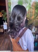 パープルアッシュ×インナーパープル