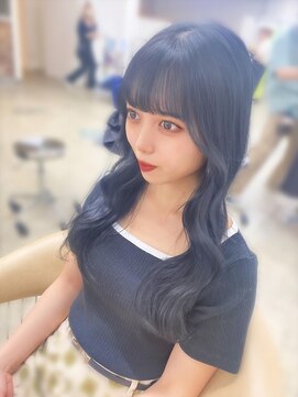 ファンド 千葉(fand) トレンド韓国ヘア/サラ艶ロング/顔まわりカット/千葉/MANAMI