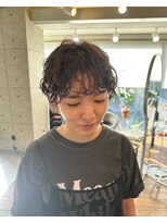 ア セカンド 清藤美容室第弐號(a sekand)&nbsp;くるくるマッシュパーマスタイル
