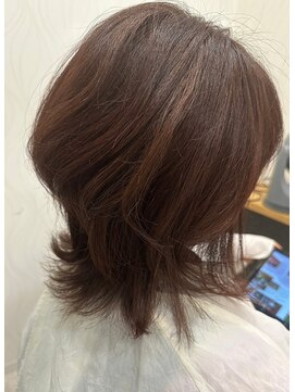 ヘアーカルチャー おゆみ野店(HAIR CULTURE) ミディアムウルフカット
