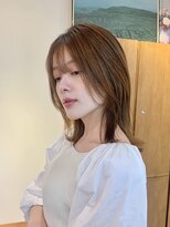 エニエンメイクス 立川(ENIEN MAKE'S)&nbsp;フェイスレイヤー/ミディアム/艶髪/Aujua/ナチュラルカラー