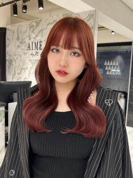 レビジュヘアー(LEVIJU HAIR) 韓国ロングヘアスタイルの定番ヨシンモリ！
