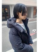 【till_kage】切りっぱなしボブ