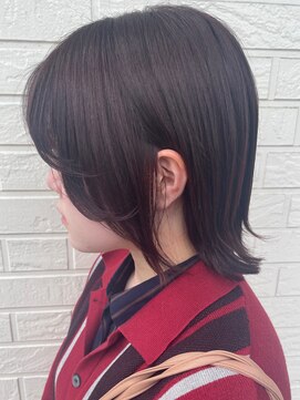 アンジュ 篠ノ井店(ange) 20代30代40代レッドブラウンカラー