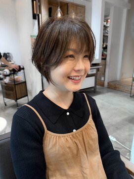 マハロ(MAHALO) 小顔ショート【ひばりヶ丘/ショート/ショートボブ/前髪カット】