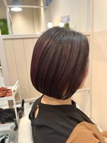 シダ(sida)&nbsp;「ナチュラルハイライト　ピンクブラウン」[sida 鹿毛]