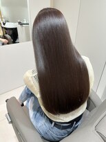 エデュコスゥリール(educo per sourile)&nbsp;重ためロングヘア×アッシュブラウン【自由が丘 奥沢 学割U24】