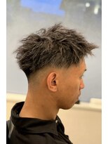ダリアヘアー ミュウズ(Dahlia hair mieuxs) ツイスト＋フェード＋ハイライト