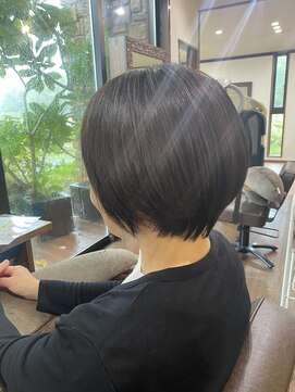 美容室 ルチア ハワイ(Luccica HAWAII) 【luccicaHAWAII/森麻乃】丸みショート/大人ショート