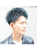 アップバング×ジェットモヒカン×黒髪短髪