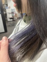 スタイルエイチ(Style‐H) インナーカラー×ラベンダー