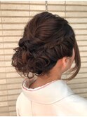 【早朝も可能】成人式卒業式お宮参り結婚式パーティシニヨンヘア