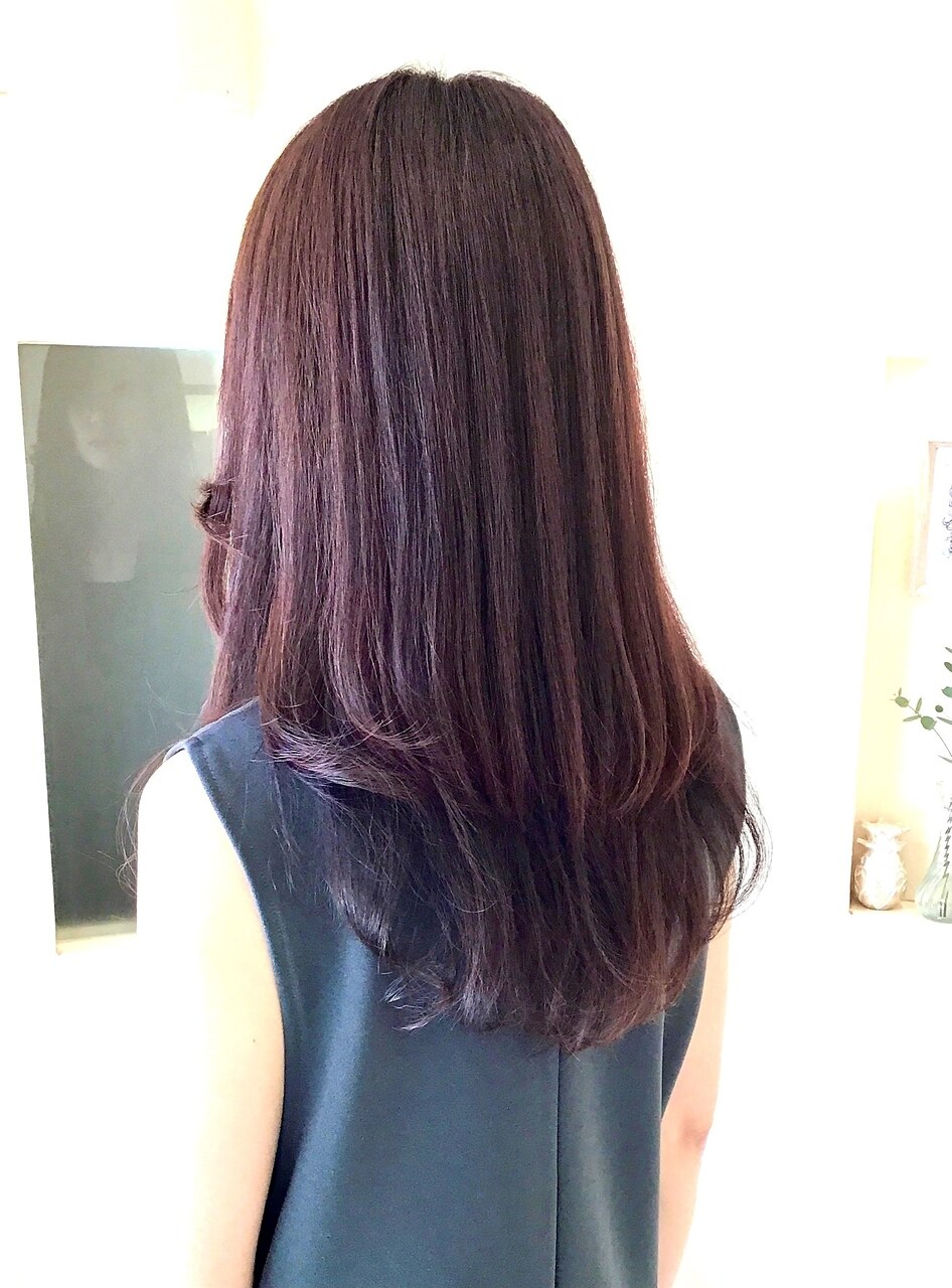 【人気NO1☆極上のツヤ】W高濃度アミノ酸カラー+カット+炭酸スパ￥12650