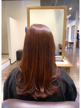 リム(Limb) 【艶髪】オレンジブラウン　髪質改善トリートメント