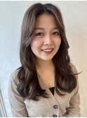 【韓国っぽ】艶髪レイヤースタイル