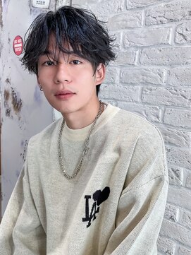 サロウィン 鹿児島天文館店(SALOWIN) シースルーフェザーマッシュ