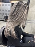 髪質改善縮毛矯正,レイヤー,縮毛矯正,白髪ぼかしハイライト.白髪